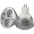 LED žárovka Epistar 9W, patice MR16, GU5.3, GX5.3, na 12V AC/DC, vhodná jako náhrada bodovek na 12V